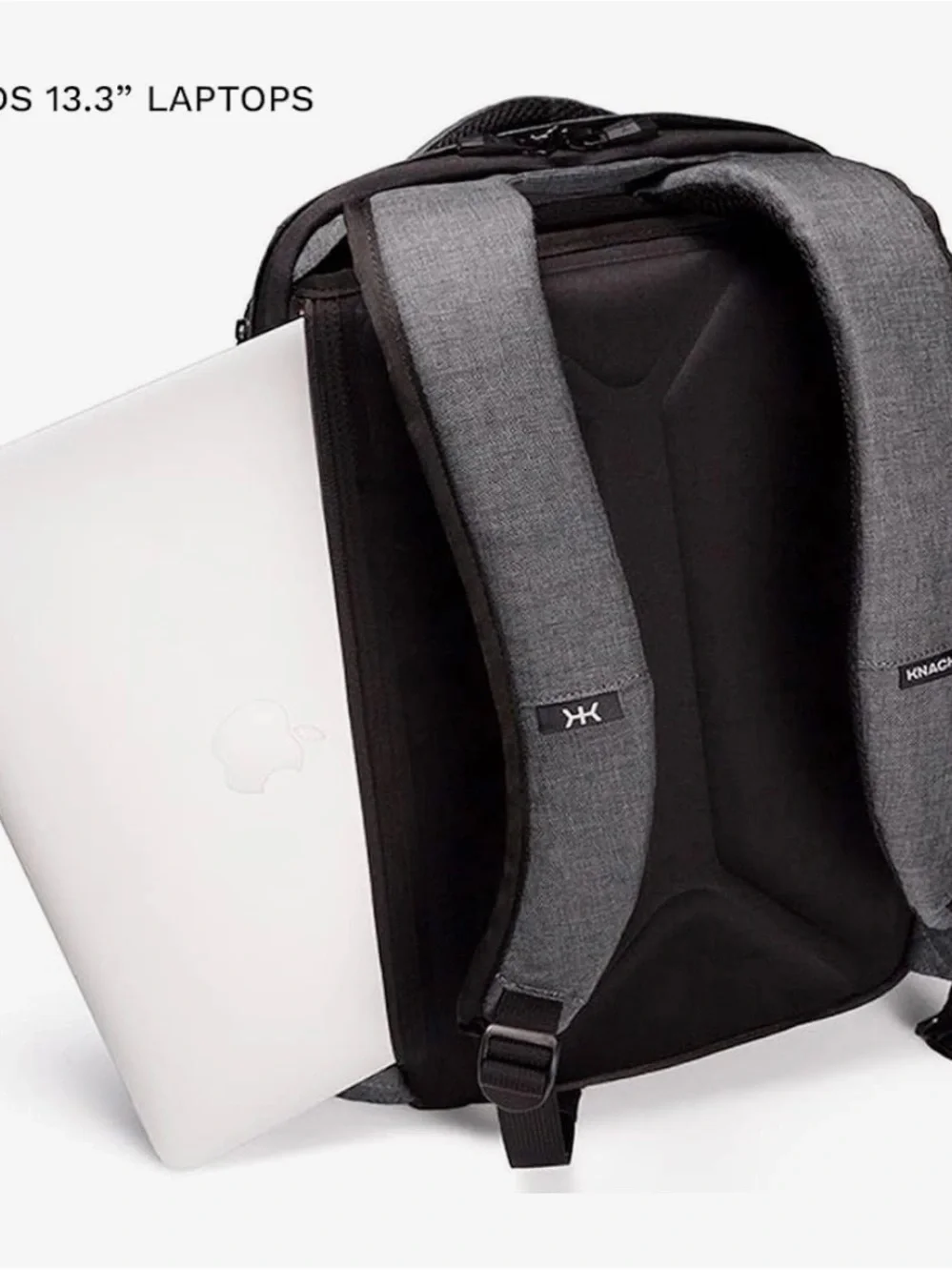 Knack Series 1 Laptop Backpack Carry-On, TSA Approved, Expandable Travel